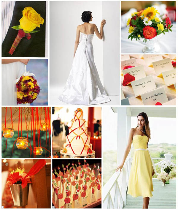 Ideas for wedding colors