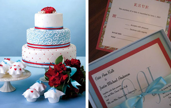 Wedding Ideas Tips Winter Boards Red Aqua