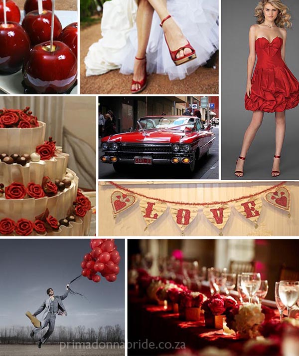 Red Wedding Colours