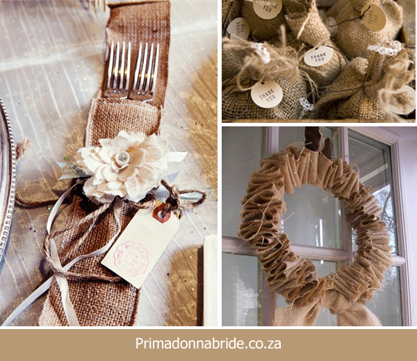 Your pocket can breathe a sigh of relief as hessian is so economical Your pocket can breathe a sigh of relief as hessian is so economical