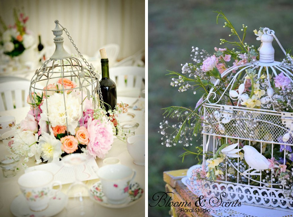 birdcage decor for weddings Source Left Right