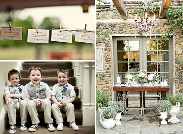 Your guests will love the relaxed atmosphere at your country garden wedding